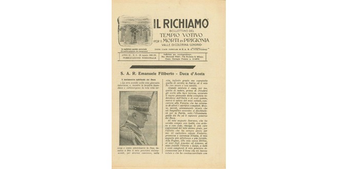 Richiamo n.9 - Agosto 1931